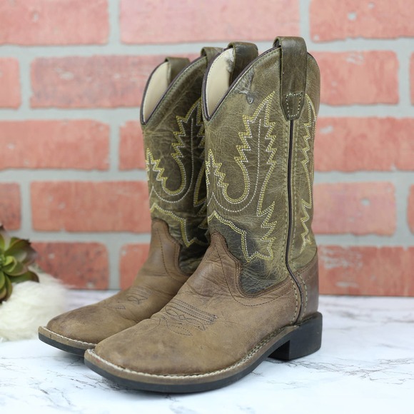 Old West Other - Old West Leather Cowboy Boots Kids 12